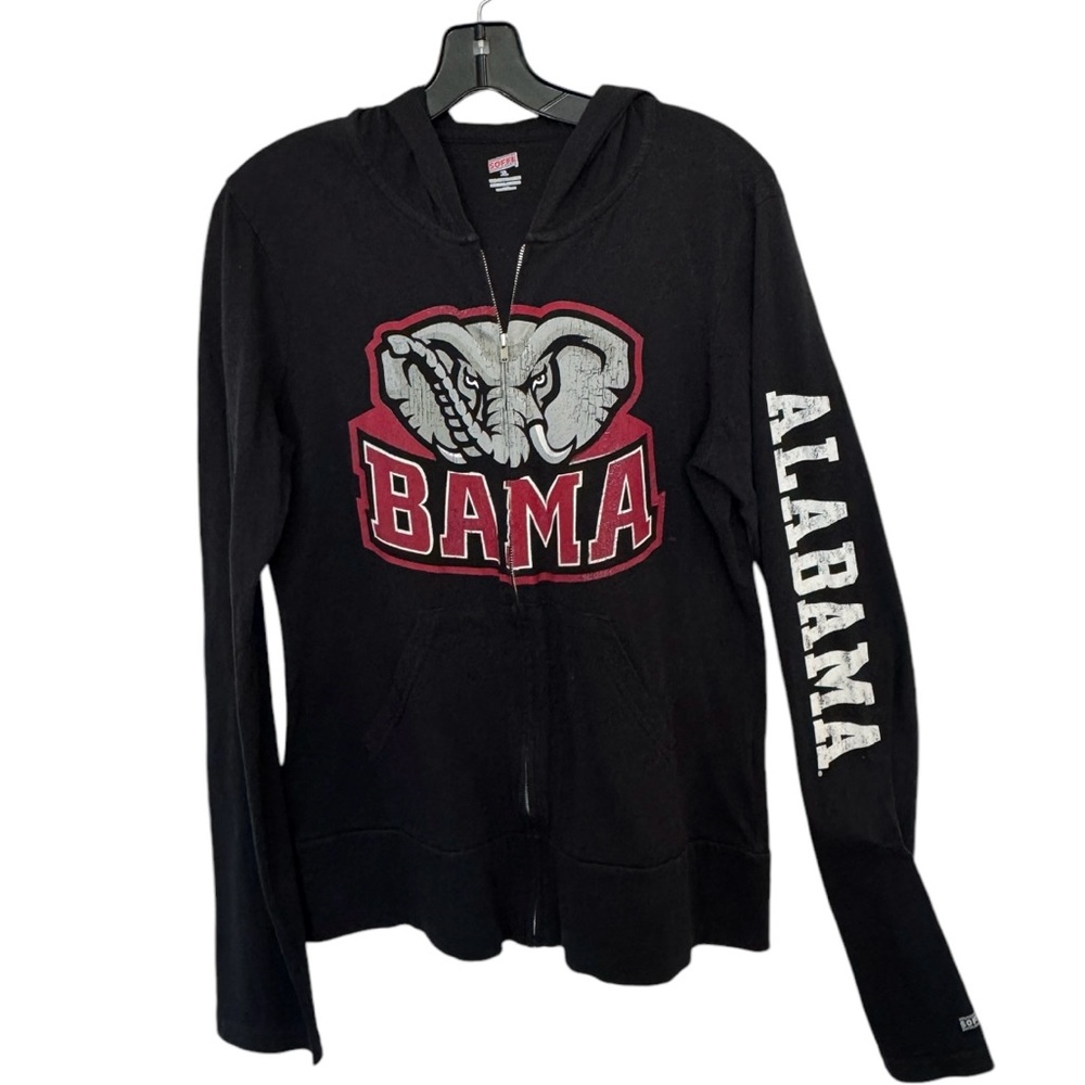 Alabama Crimson Tide Front Zip Hoodie Size XL